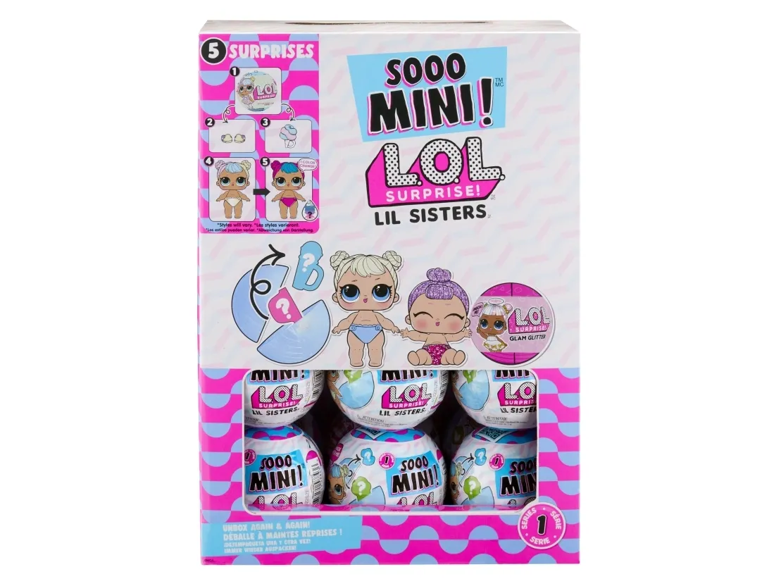 L.O.L. SOOO MINI! LIL SIS ASST PDQ