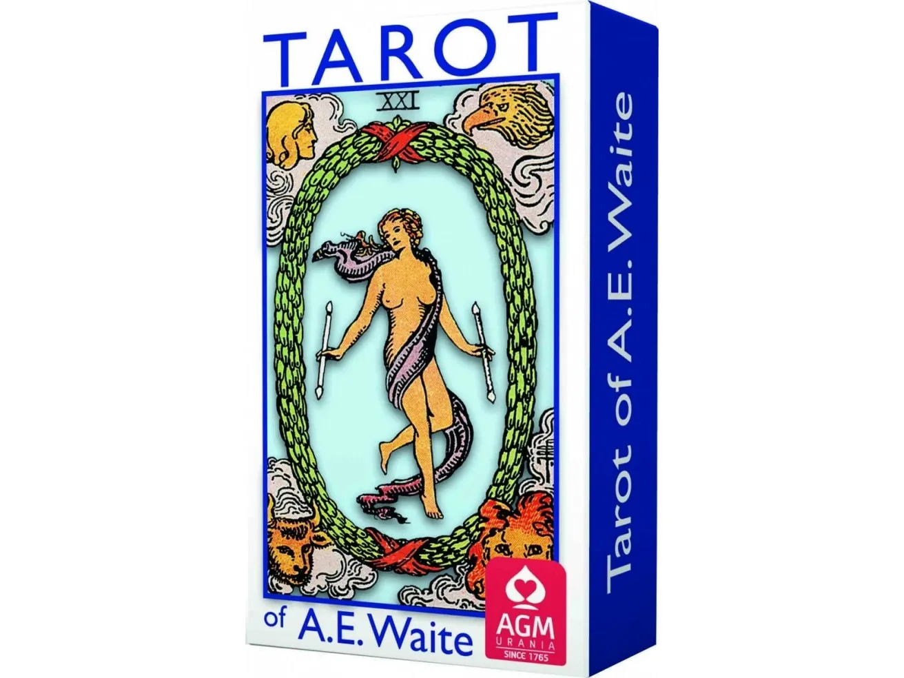 Cartamundi Cards tarot a e waite tarot st blå e