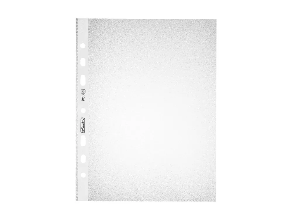 Herlitz 10468585, A5, Gjennomsiktig, Polypropylen (PP), 100 stykker