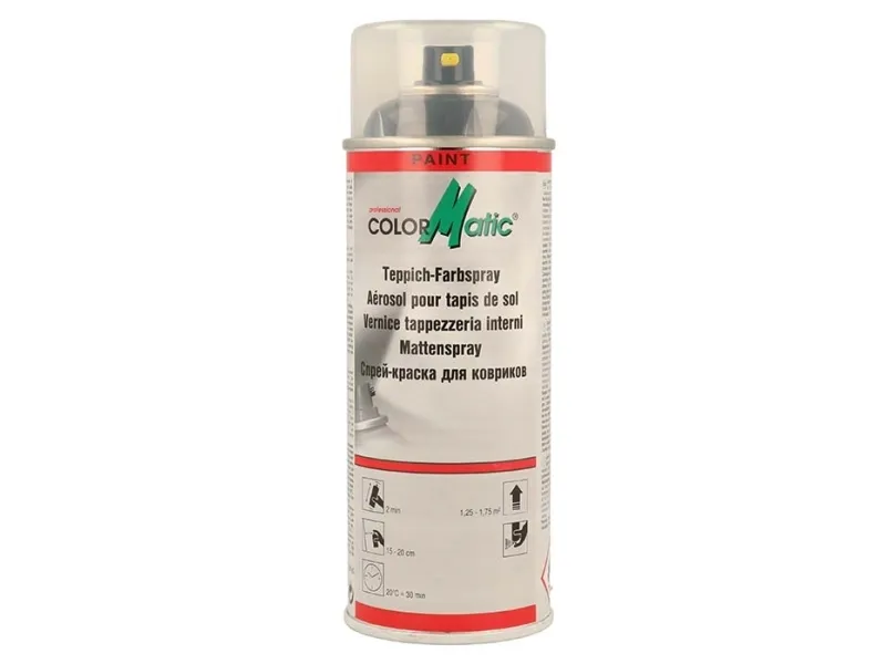 ColorMatic Tekstilspray antracit til bundmåtter 400ml.