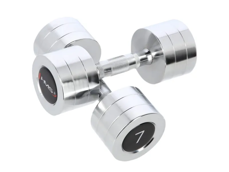 HMS Dumbbells CHD07 forkrommet 2 x 7 kg