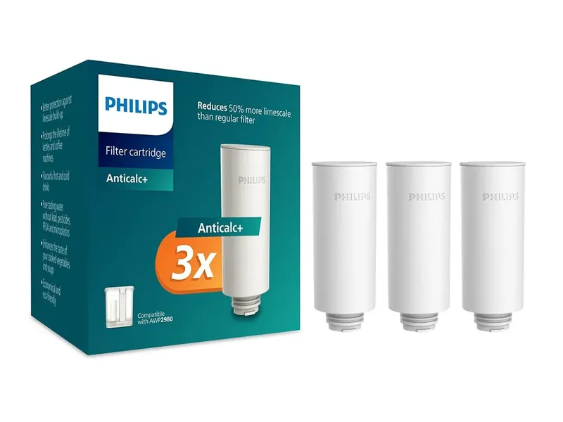 Philips AWP225S/31 instantfilter 3-pak mykgjørende