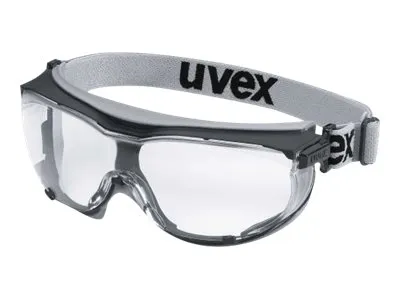 uvex - Vernebriller - skygge: 2C-1.2 W 1 FTKN CE - klar linse - polypropylen - svart og grå