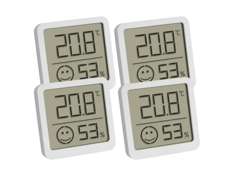 TFA-Dostmann 30.5053.02.04, Elektronisk miljøtermometer, Innendørs, °C, -10 - 50 °C, Digitalt, Hvit