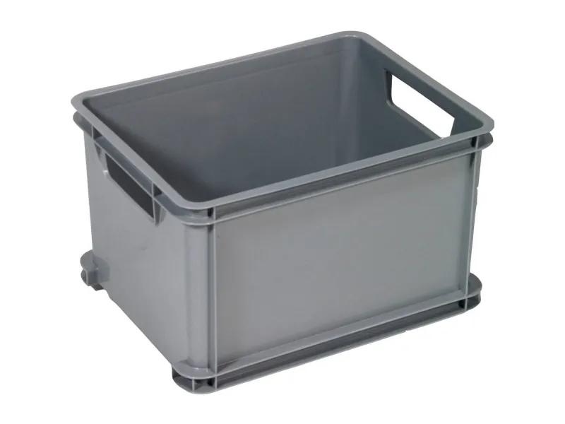 Curver 156012 oppbevaringsboks UNIBOX Classic S [15L], sølv (L x B x H) 350 x 270 x 220 mm 1 stk