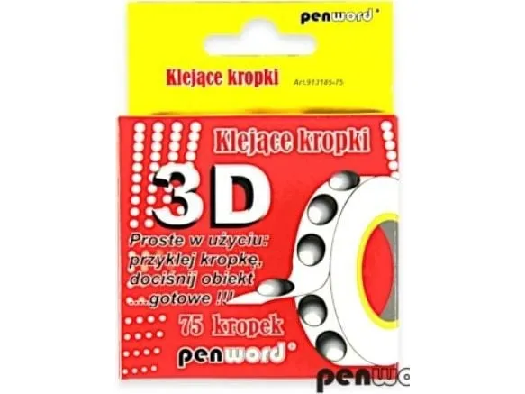 Penword ADHESIVE DOTS 75 3D 1,5mm Penword