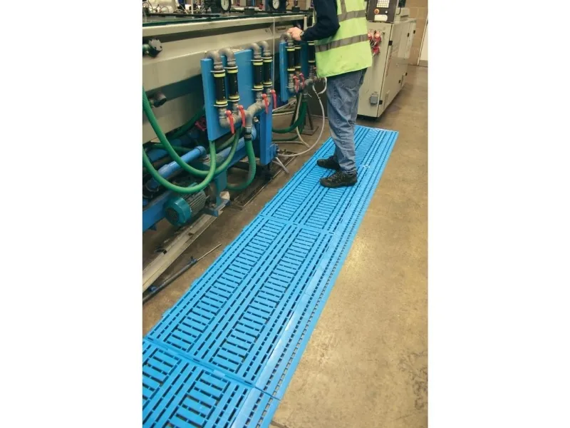 COBA Europe WD040001 work deck gulvrist (L x B x H) 1,2 m x 0,6 m x 25 mm grønn