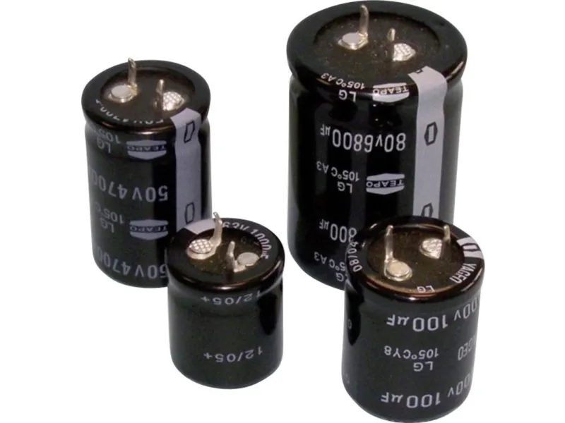 Teapo SLG229M025S1A5S35K elektrolyttkondensator SnapIn 10 mm 22000 µF 25 V 20 % (Ø x H) 30 mm x 35 mm (1 stk.)