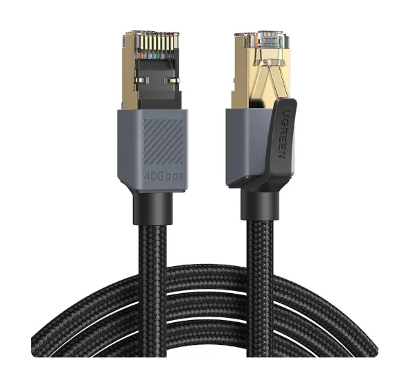 Ugreen patchkabel NW343 Cat.8, F/FTP, 5 m, svart (85731)