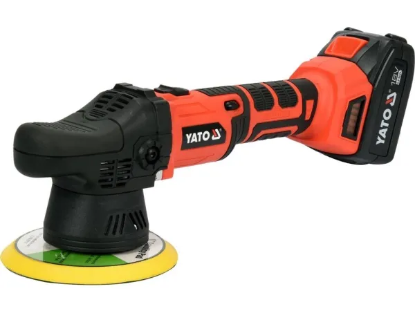 YATO BRUSHLESS ECCENTRIC POLISHER 18V