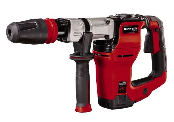 Einhell TE-DH 12 rivningshammer (1050 W, slagfrekvens: 4100 o/min, , Kabel: 400 cm, SDS Max Chuck, leveres i eske med spiss meisel og flat meisel) - SOLO
