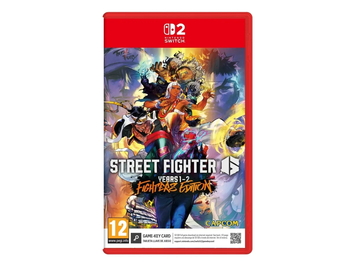 Nintendo Street Fighter 6: Year 1-2 Fighters Edition (Switch 2), Nintendo Switch 2, Flerspillermodus, T (Teen), Fysisk medium