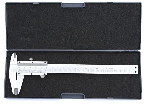 GEKO skyvelære 150mm/0,02 plast, eske