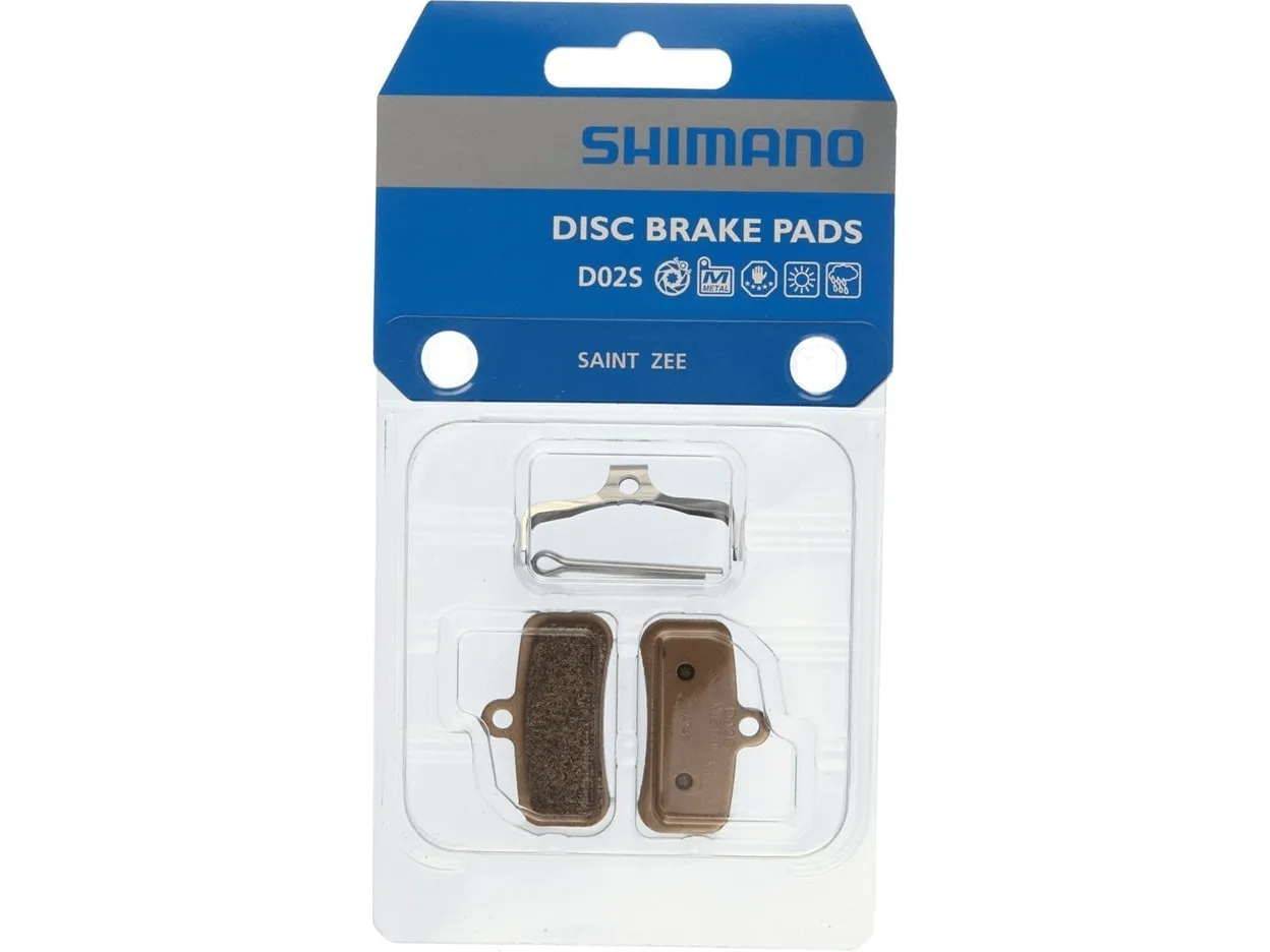 Bremseklosser skive Shimano D02S metall