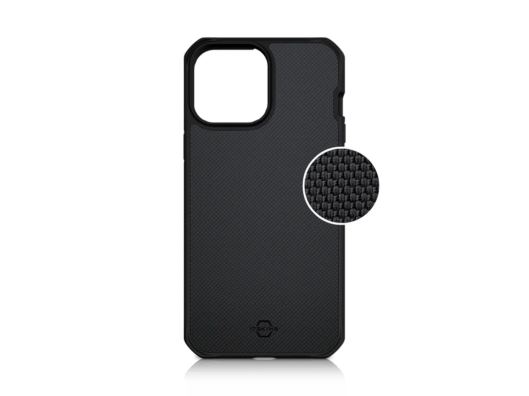 ITSKINS AP2M-HYBFS-BLCK, Etui, Apple, iPhone 13 Pro Max, 17 cm (6.68), Svart