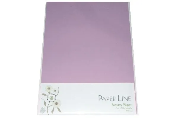 Carioca Fantasy farget papp 180 g A4 10 stk. i pakke lyslilla