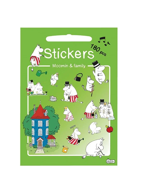 Barbo Toys Moomin decorative sticker - Family