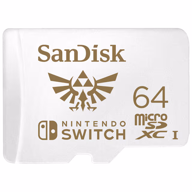 SanDisk Nintendo Switch - Flashminnekort - 64 GB - UHS-I U3 - microSDXC UHS-I - for Nintendo Switch