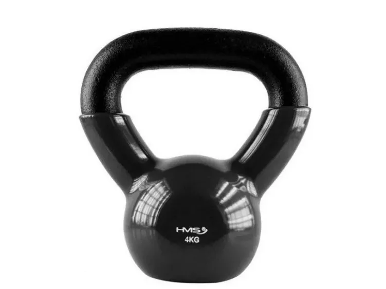 Kettlebell HMS KNV04 gummiert 4 kg