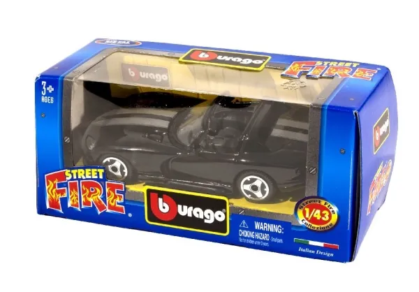 Bburago 1:43 Street Fire Asst - Dispenser