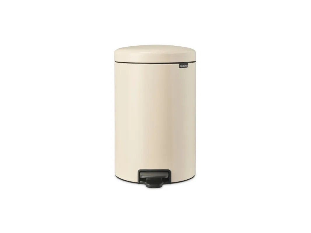 Brabantia NewIcon, 20L, rund, beige, pedal, 29cm, 290mm