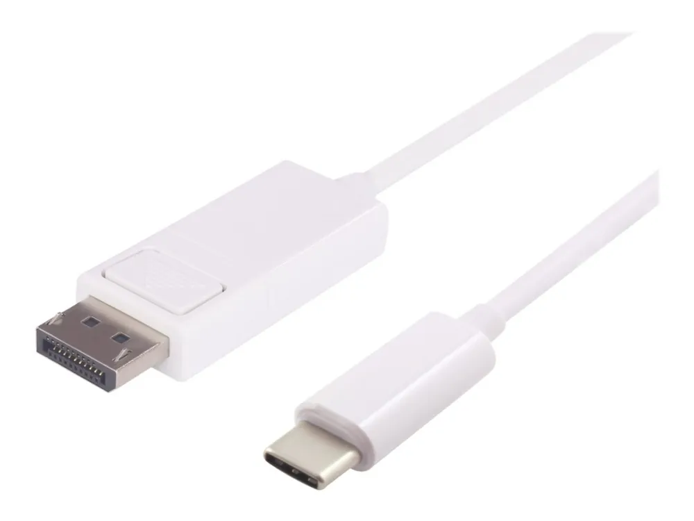 MicroConnect - Ekstern videoadapter - USB-C 3.1 - DisplayPort - hvit