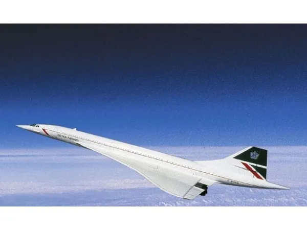 Revell Concorde British Airways, Flymodell med fastvinge, Monteringssett, 1:144, Concorde British Airways, Plast, Mellom