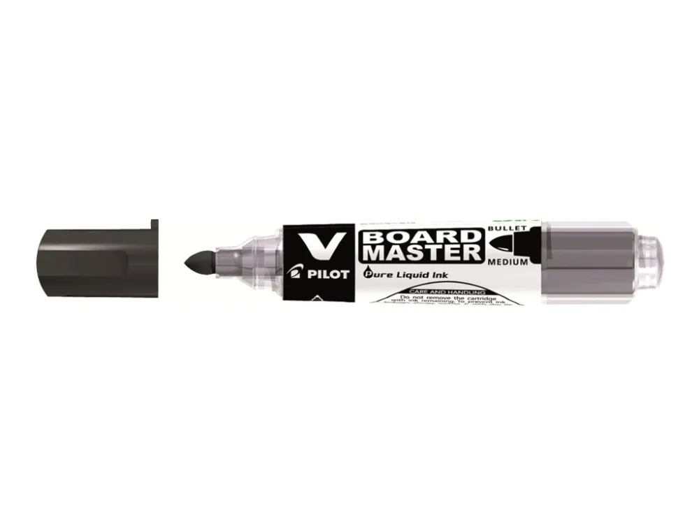 Pilot V Board Master Begreen - Markør - for whiteboard - svart - 2.3 mm - medium