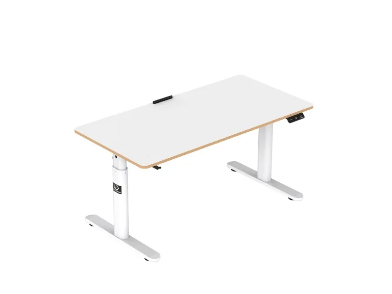 Ultradesk Pulsar, Rett, Rektangulær form, MDF, Stål, Spilling, Hvit