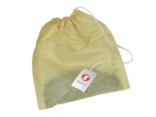Tefilterpose 80x100mm med Snor Ubleget 1000/krt,1000 stk/krt