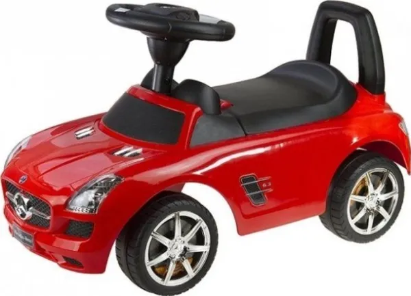 Mercedes-Benz trille-/trampelbil rød