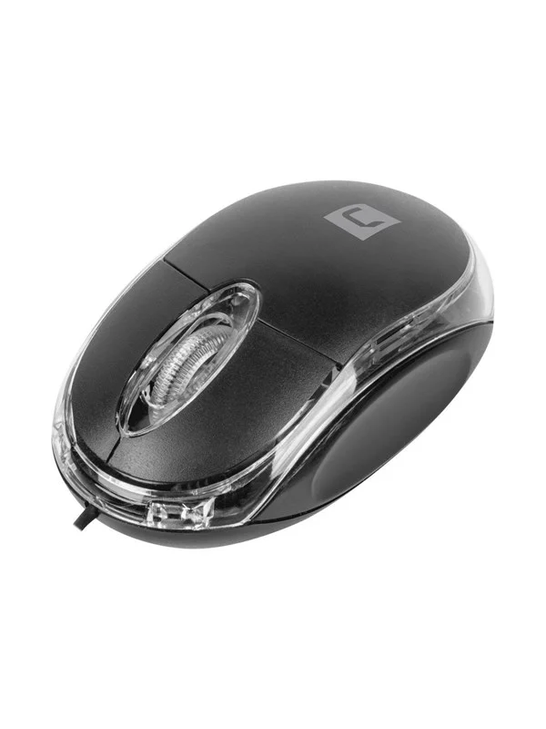 Natec Vireo 2 - mouse - USB - black - Mus - Optisk - 3 knapper - Svart