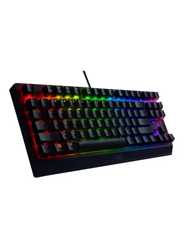 Razer BlackWidow V3 Tenkeyless - Green - US - Gamingtastatur - Uten numpad - Engelsk (USA) - Svart