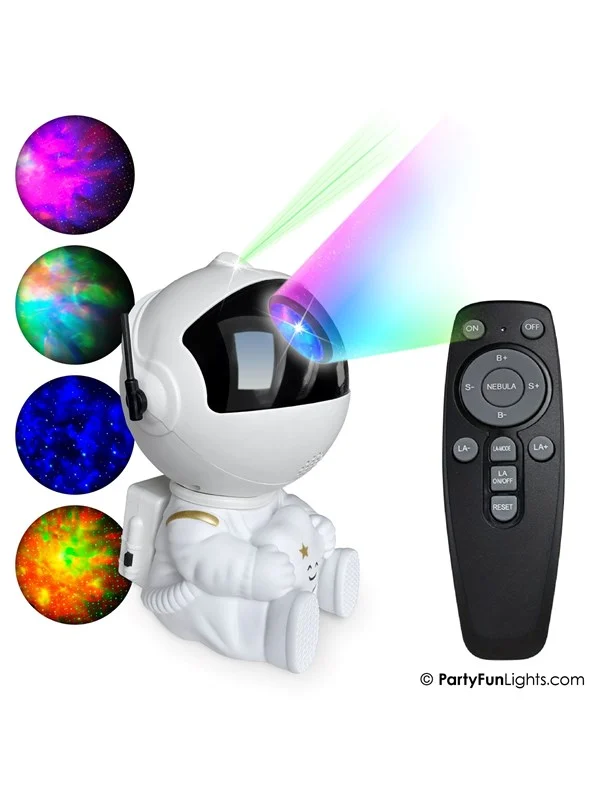 Party Funlight Astronaut Space Projector 12cm