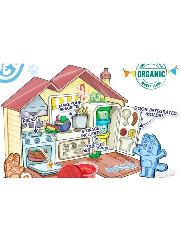 Bluey Kitchen Doug set