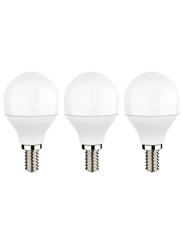 EGLO LED-lyspære P45 4.9W 3 STK OPAL E14