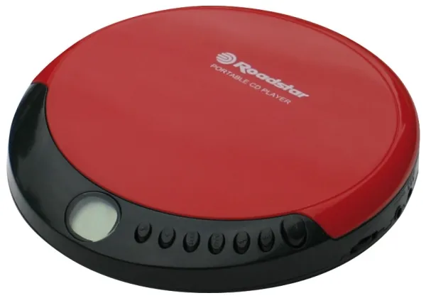 Roadstar PCD-435CD, 175 g, Rød, Bærbar CD-spiller