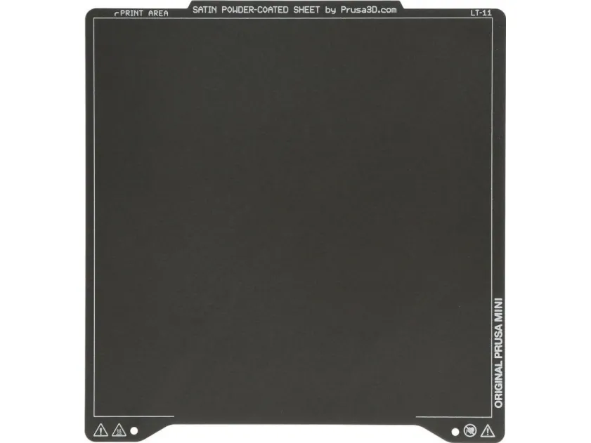 Prusa PEI stålplate for Mini+ (fjærstål) sateng