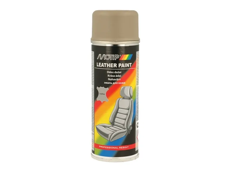 Motip læder og vinyl maling Beige/Brun 200ml