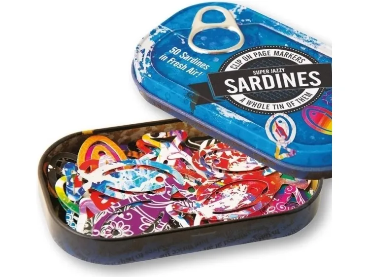 IF sardiner i boks - bokmerker (pakke med 50 stk.)