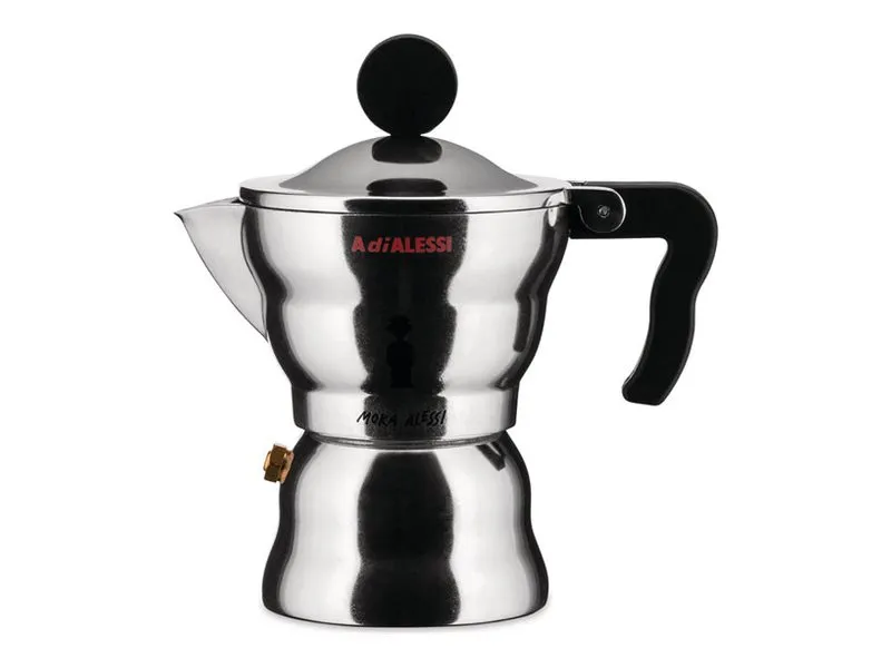 Alessi Espresso Maskin moka alessi Sølv