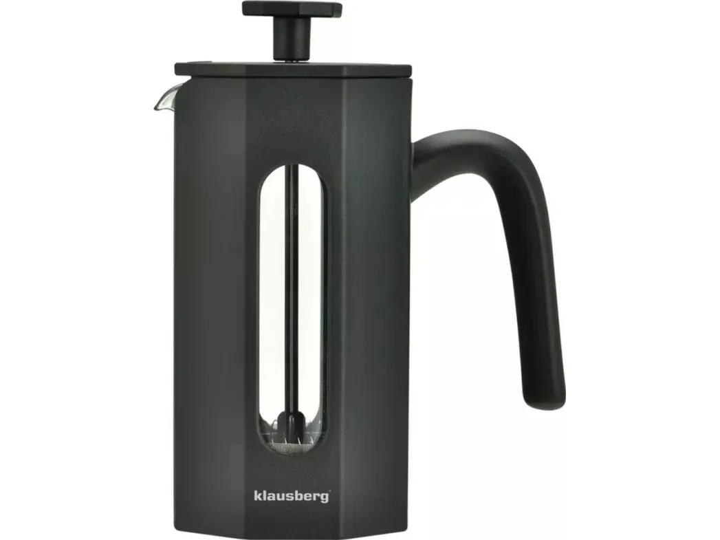 Klausberg presskanne/tekoker for kaffe/te med 350 ml KB-7676