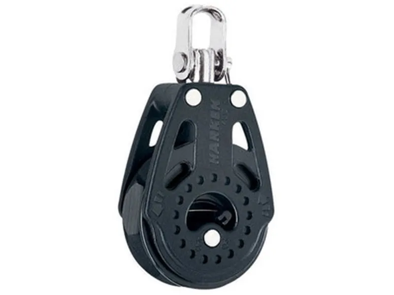 Harken Carbo ratchet blokk 40 mm enkel, svingbar