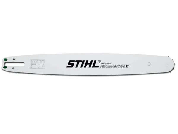 Stihl Rollomatic E, Solid motorsagstang, Stihl, 50 cm, 76,2 / 8 mm (3 / 8), Hvit, 1 stykker