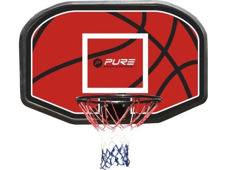 Victoria Sport basketballtavle 110x73x3 cm, bøyler 45 cm, PURE 2 IMPROVE