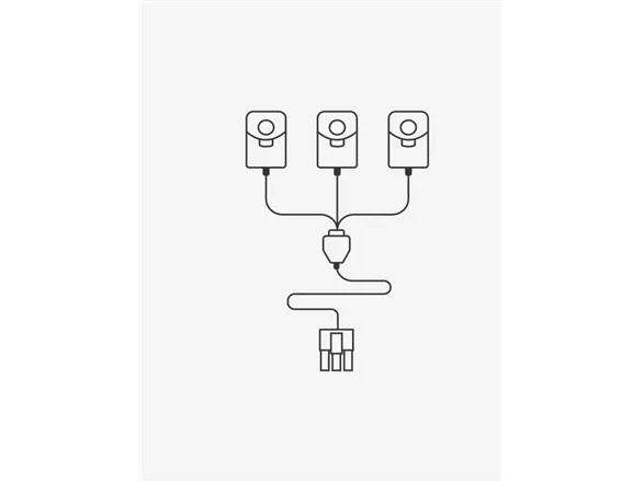 NexBlue 3-i-1 CT-klemmer for solcelle T10