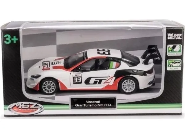 Daffi MSZ 1:43 Maserati GranTurismo MC GT4 67355A hvit