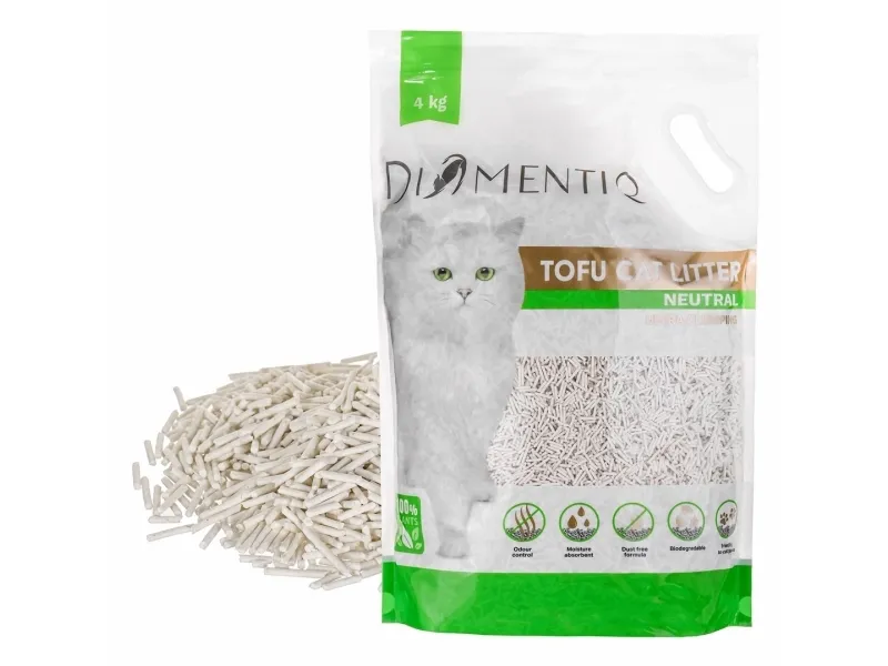 DIAMENTIQ Tofu klumpekull 4 kg naturlig