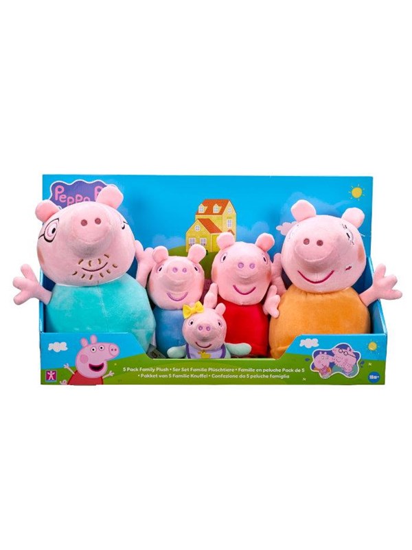 Peppa Pig PEPPA FAMILY PLUSH 5PK
