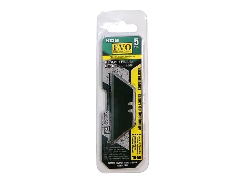 KDS knivblad trapez 60 mm EVO Black 5stk. - 2365957